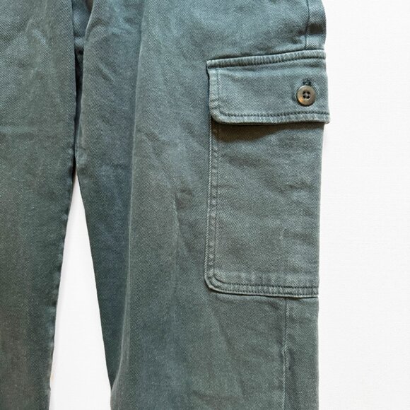 Wilfred Free Aritizia Teal Cargo Pants Sz 8 - Picture 2 of 3